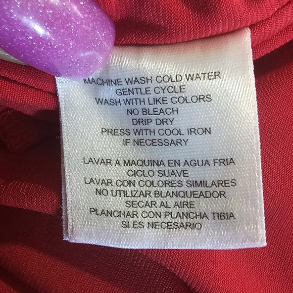 Black Label Red Dress - Picture 3 of 3